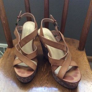 Rampage Wedge Heels - Size 8.5